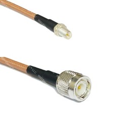 RG142 Silver RP-SMA FEMALE to TNC MALE Coax RF Cable USA Lot