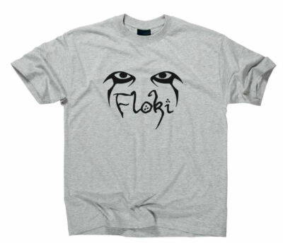 Floki Vikings Augen Eyes T-Shirt TV Serie Valhalla Fanshirt Fan Ragnar Lodbrok
