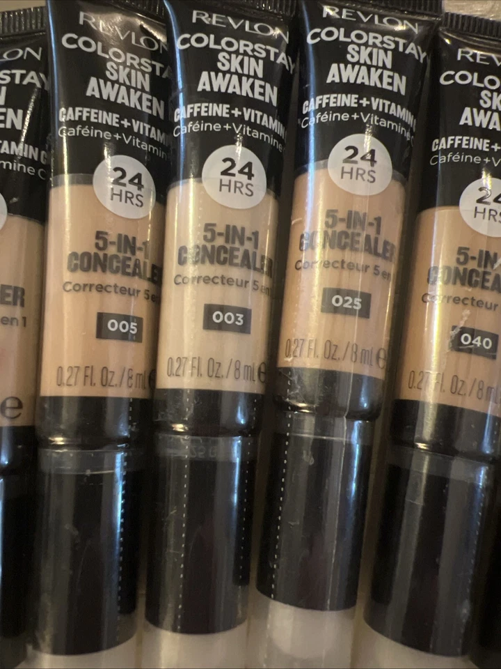 8~Revlon Colorstay Skin Awaken 5-In-1 Concealer Sealed~New~Mixed Lot Of Shades~ - Image 4 of 4
