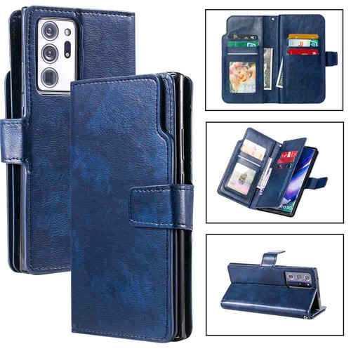 For Samsung Note20 S10 A51 A71 A11 A30 A50 Wallet Card Slot Leather Case Cover - Picture 11 of 43