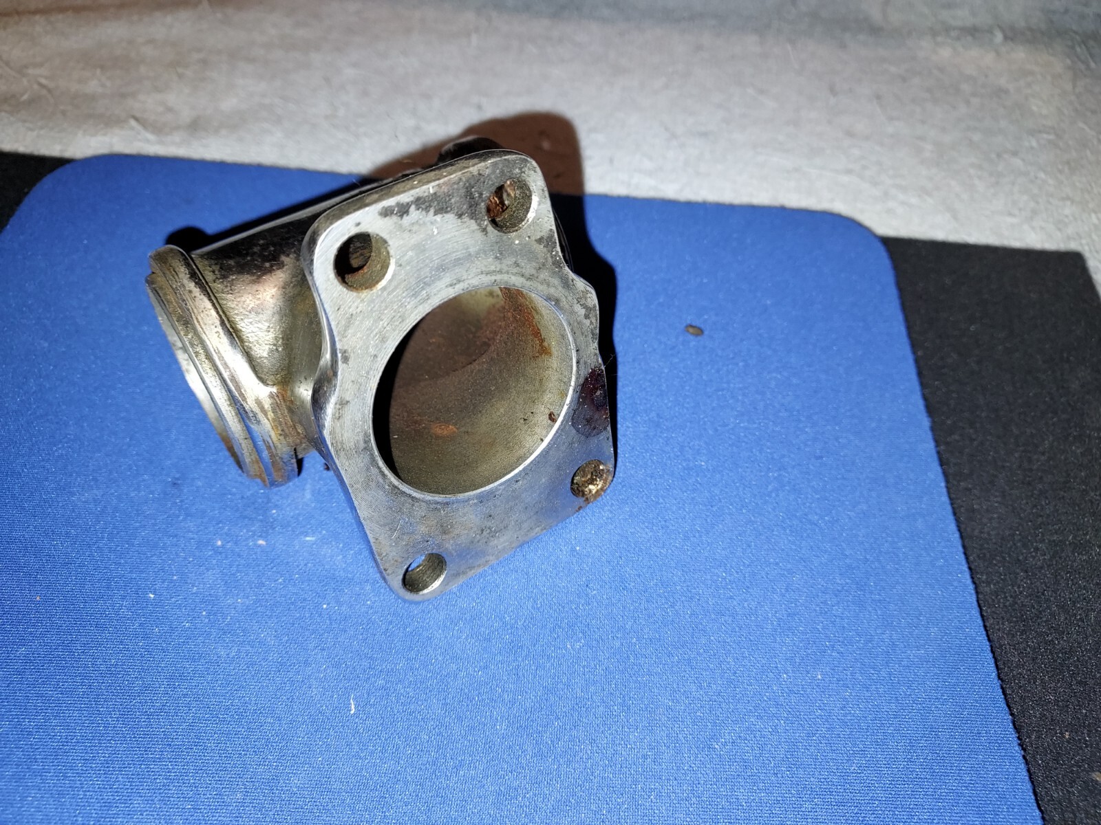 Harley Knucklehead Panhead Linkert Carburetor Intake Manifold Adapter