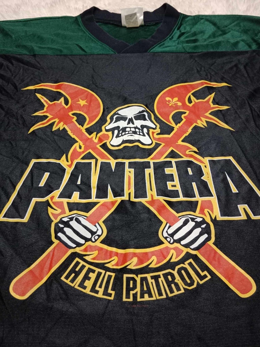 【激レア】ヴィンテージ PANTERA HELL PATROL Tシャツ Vintage Pantera Jersey T-Shirt XL Mens Hell Patrol 1998