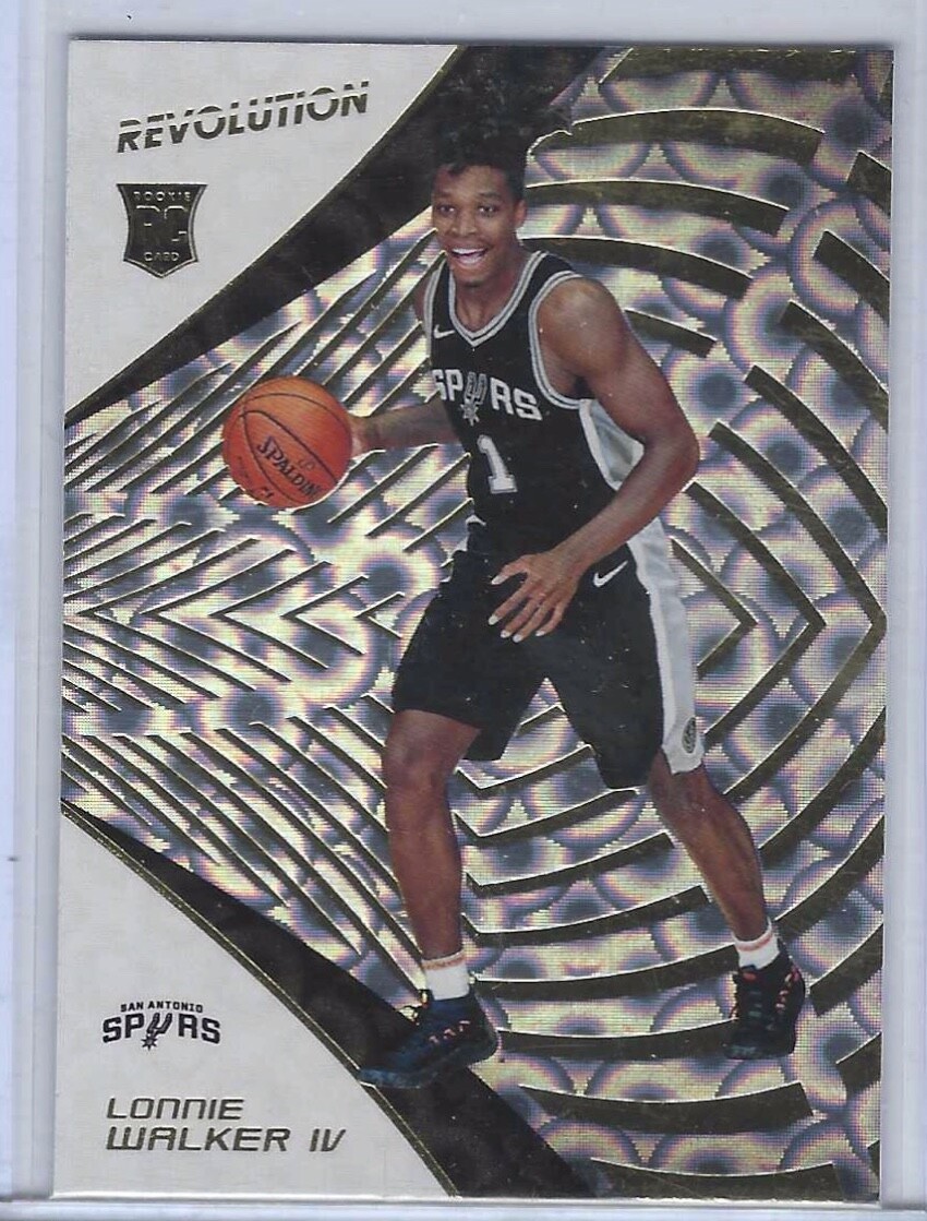 LONNIE WALKER IV 2018-19 REVOLUTION GROOVE ROOKIE RC #125