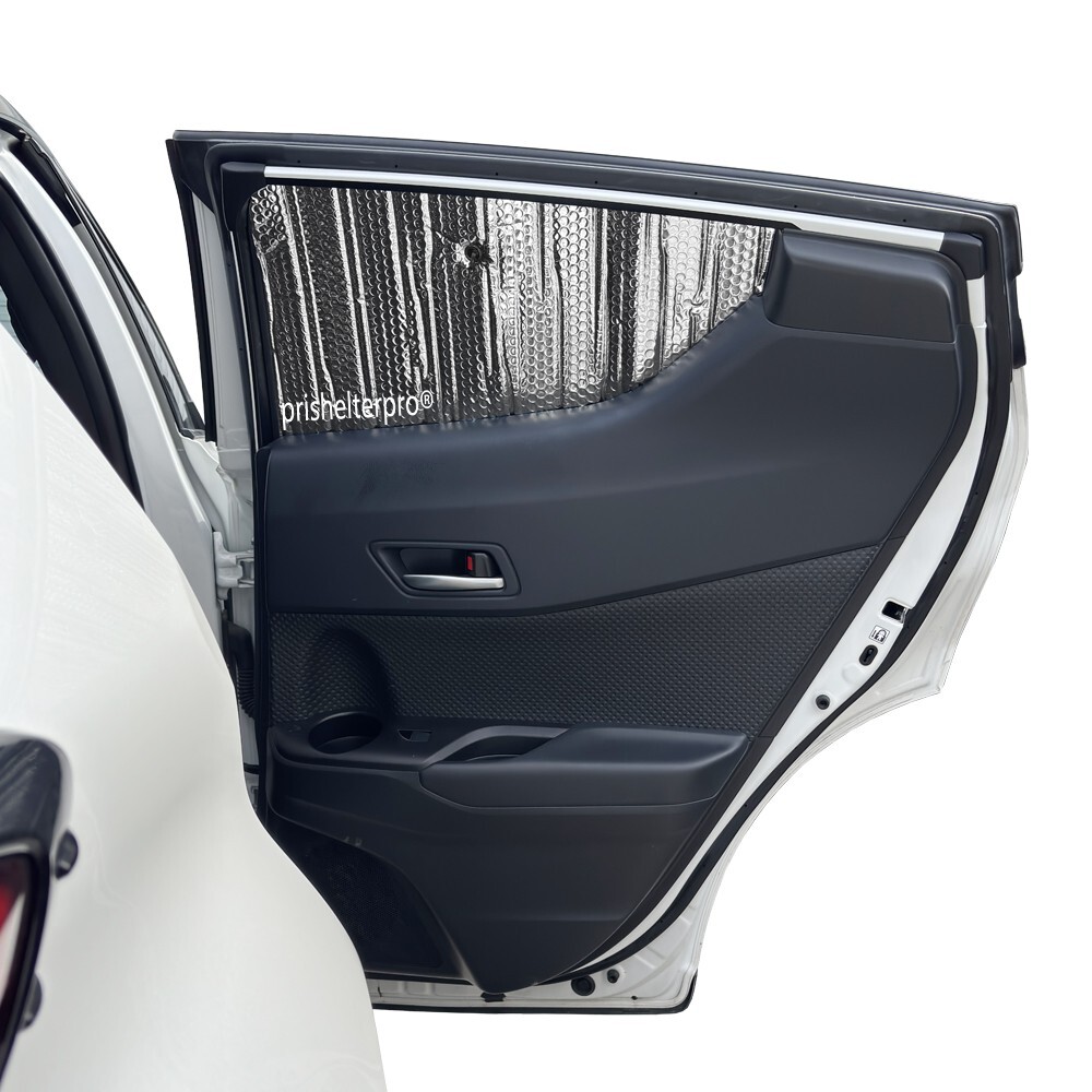 CHRさま専用ページ Fit For Toyota CHR 2018-2023 Side Window Black Silver Privacy