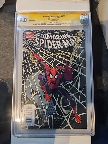 Amazing Spider-man #577 Variant Edition CGC 9.0 SS Sal Buscema 1064701001