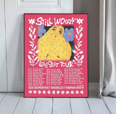 Still Woozy 2024 Loveseat Tour Poster