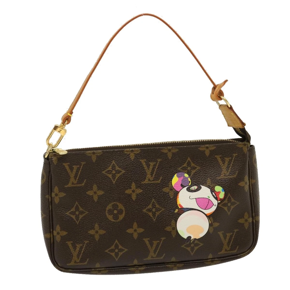 LOUIS VUITTON POCHETTE ACCESSOIRES HAND BAG MONOGRAM PANDA M51981 6181 –  brand-jfa