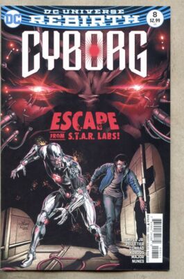 Cyborg #8-2017 nm 9.4 DC Rebirth Standard cover John Semper Jr