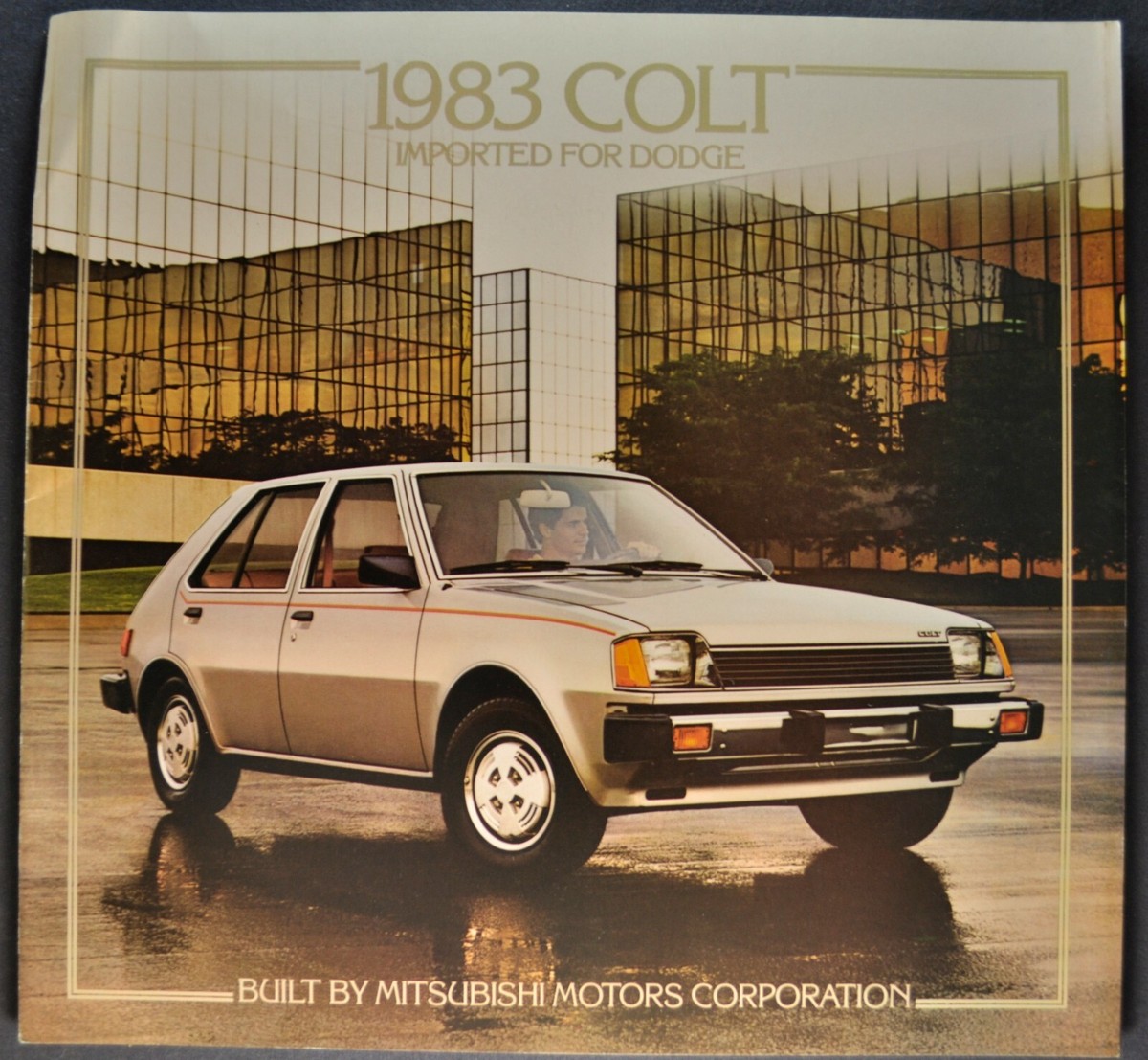 1983 Dodge Colt Catalog Brochure RS LS Hatchback Mitsubishi