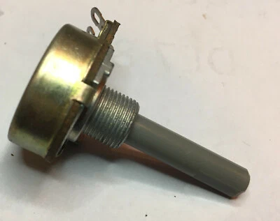 EGEN 10K Ohms 24mm Linear Potentiometer 6mm shaft D Flat 2 X UK SELLER Free P+P