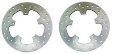 COPPIA DISCHI FRENO ANTERIORI PIAGGIO BEVERLY TOURER 400 IE 2008 - 2010