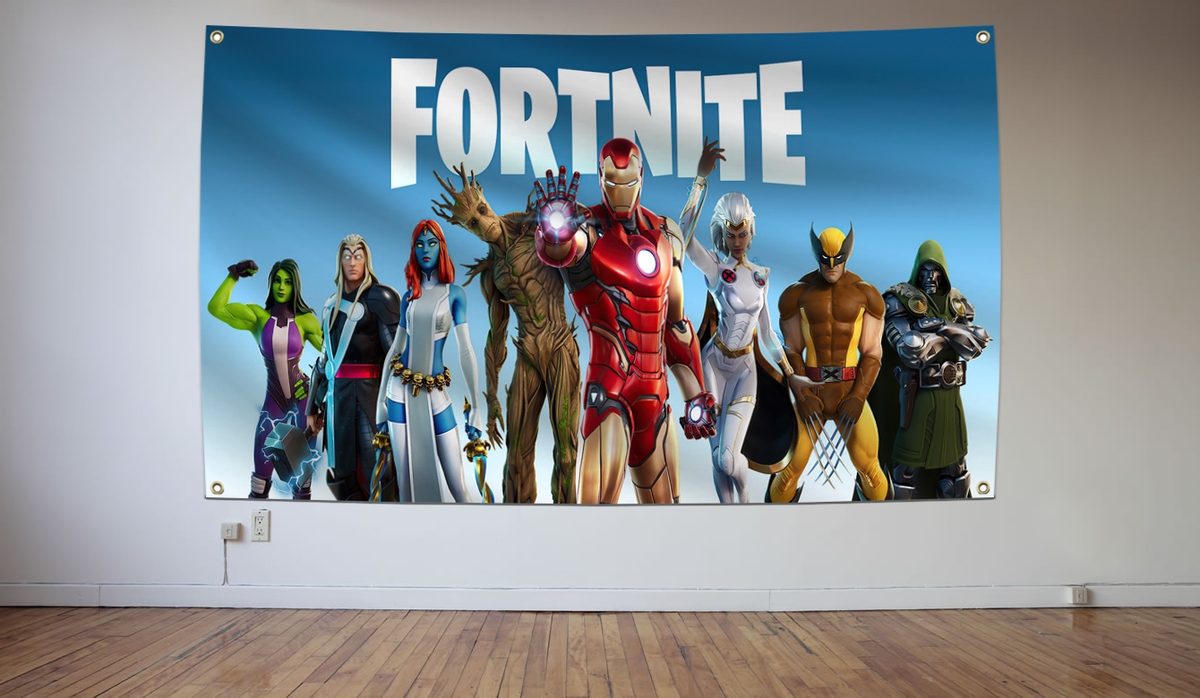 Fortnite Banner 3X5 Ft Flag Game Battle Game Room Decoration
