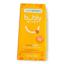 Sodastream bubly Flavor Fruit Drops, Mango 1.36 fl oz