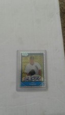 2007 Bowman Chrome Draft Picks Auto. Aaron Poreda#123