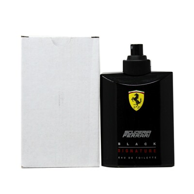 FERRARI SCUDERIA FERRARI BLACK SIGNATURE EAU DE TOILETTE SPRAY