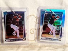 Andres Gimenez, Guardians/Blue Jays, 2021 Optic Carolina Blue and Base RC 🇬