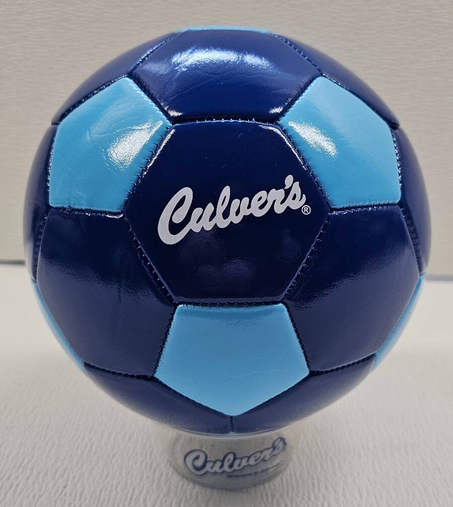 One Culver's Promo Sports Ball - Curd Nerd Kids Ball for Soccer