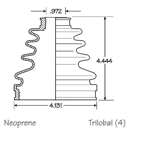 Juego de 4 Kit de arranque de eje CV interior exterior para Toyota Tacoma 1996-2004 4x4 4x4 Foto 4 de 4