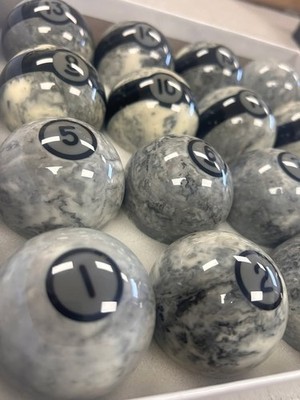 Ambassador Samurai Premium Marble Swirl Billiard Pool Table Ball