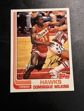 1992-93 Topps Archives Dominique Wilkins #30 Basketball Card Atlanta Hawks