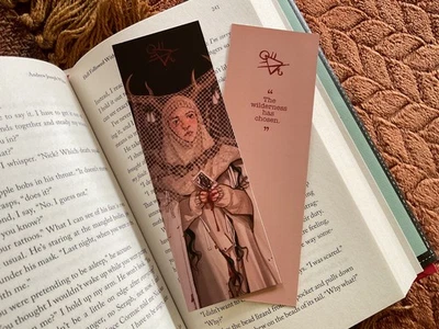 Yellowjackets Bookmark - Antler Queen Shauna Shipman Melanie Lynskey Art