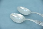 2 Reed & Barton Francis I Sterling Silver 6" Teaspoons New Mark No Monogram — photo 3