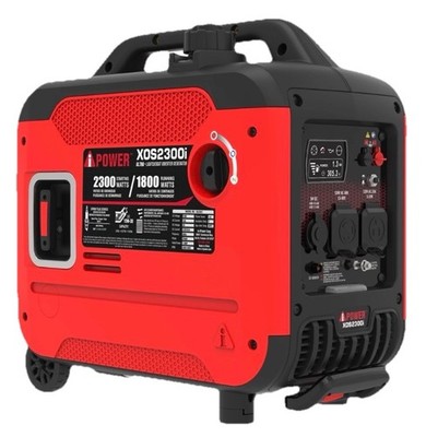 NEW A-iPower Lightweight & Portable Inverter Generator with CO Sensor, 2300-Watt