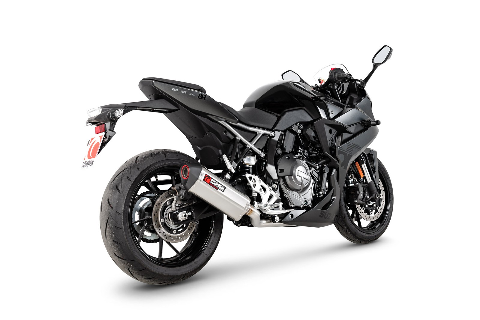 Suzuki GSX-8R 24-25 Scorpion Exhaust Serket Parallel SS Full System RSI130SYSSEO