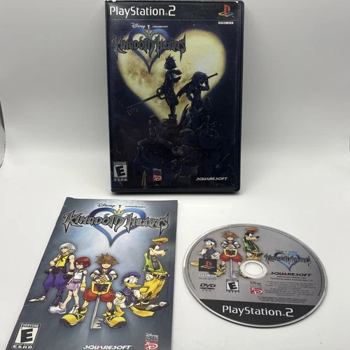 Kingdom Hearts (Sony PlayStation 2 PS2, 2002) Complete in box CIB