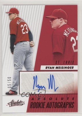 2019 Panini Chronicles Absolute Rookie Red 5/50 Ryan Meisinger #ARA-RM Auto 0eo6