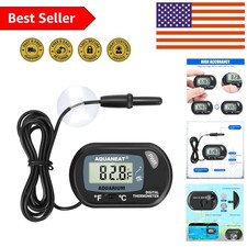 Versatile Aquarium Thermometer - Accurate Digital Readings for Fresh  Saltwater