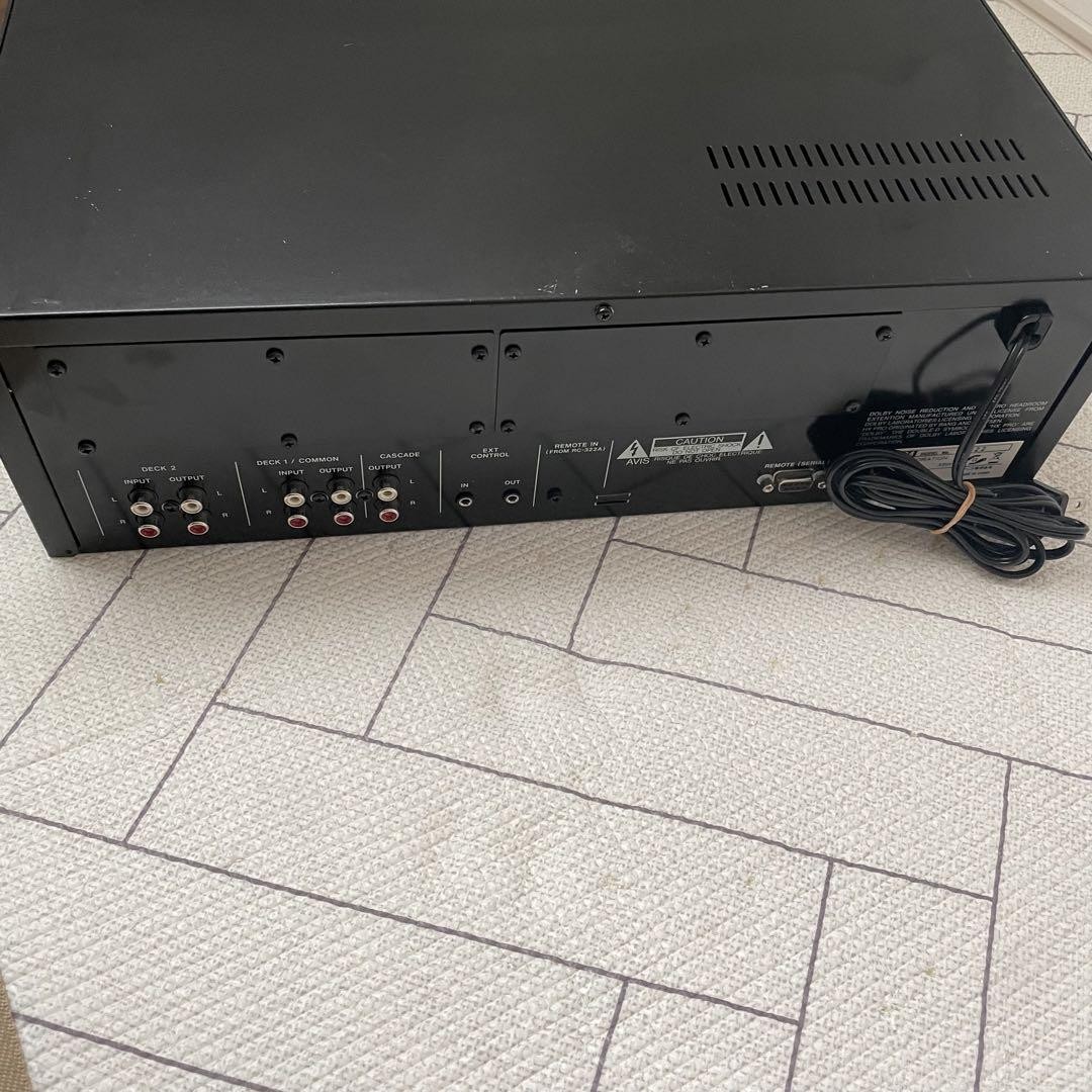 TASCAM322　カセットデッキ TASCAM 322 Double Auto Reverse Cassette Deck Cassette Player