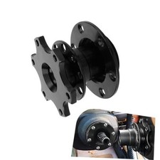 Steering Wheel Adapterer, 6 Hole Aluminum Alloy Steering Wheel Quick Release
