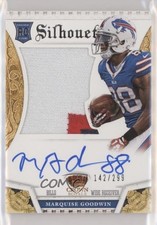 2013 Panini Crown Royale Silhouettes 142/299 Marquise Goodwin #225 Auto n0c