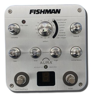Fishman AURA SPECTRUM DI Effects Pedal Tested & Works 96321