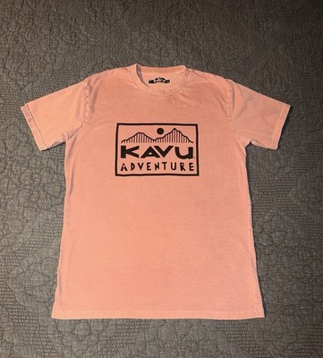 Kavu Men's Set Off T-Shirt Color-Redwood Size-M  
