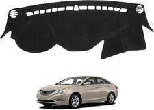 Dashboard Cover Mat For Hyundai Sonata 2011-2014 Custom Fit Protection Dashboard Cover Mat For Hyundai Sonata 2011-2014 Custom Fit Protection