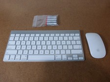 Genuine Apple A1314 Bluetooth Wireless Keyboard A1296 Magic Mouse Mac, iPad