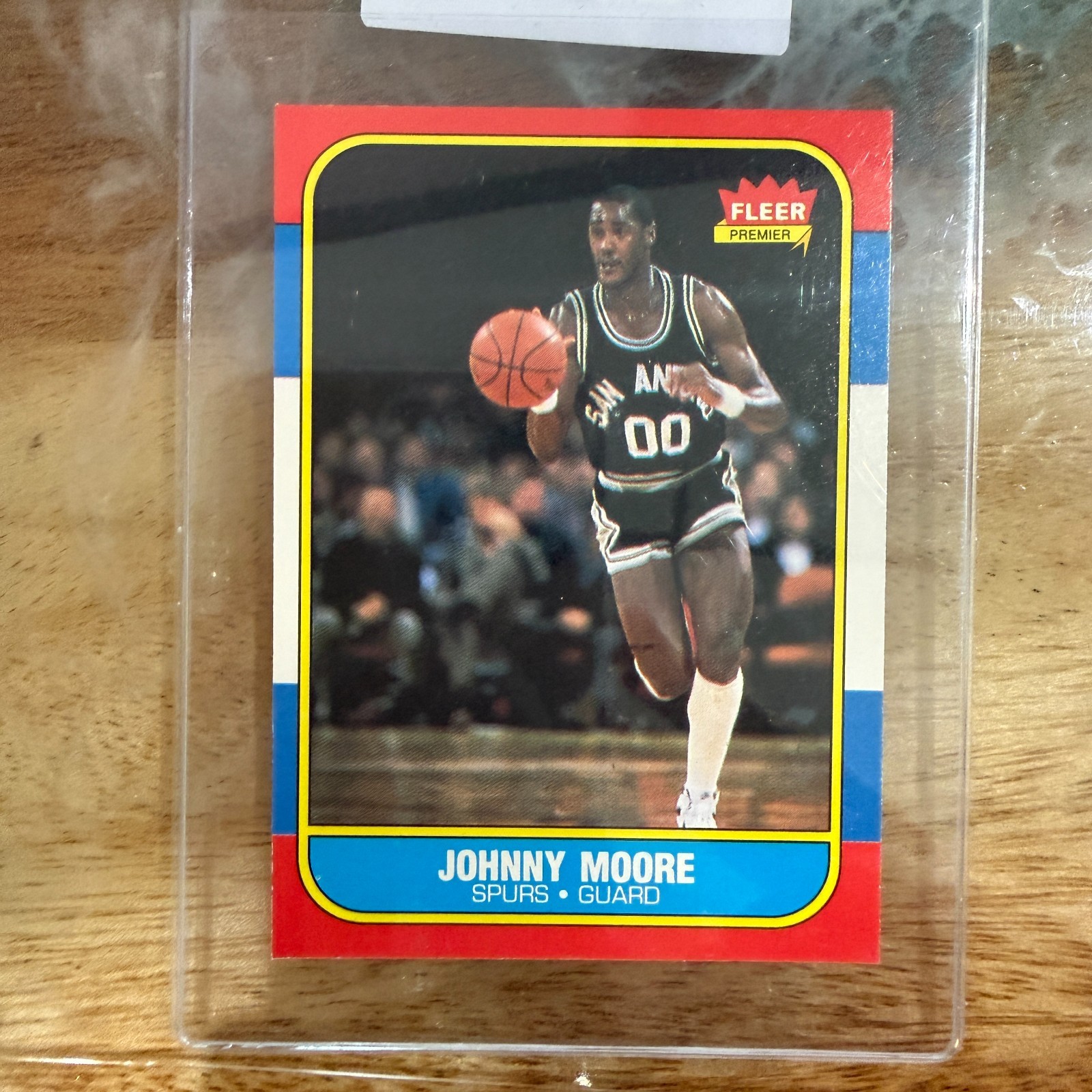 1986-87 Fleer - Johnny Moore #76
