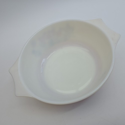 Piatto casseruola farfalla Pyrex motivo floreale raro 1983 9 pollici Inghilterra senza coperchio - Foto 3 di 9