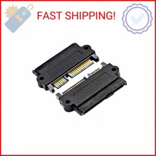 Wixine 2Pcs Main Board Small Port SAS Hard Disk Adapter SFF-8482 to SATA 22 Pin