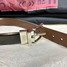 CHAPS reversible Black Brown Youth Kids Dress Belt Size XS 19-21