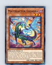 Yu-Gi-Oh TCG Materiactor Gigadra MP22-EN045 1st Edition Regular Common Card NM