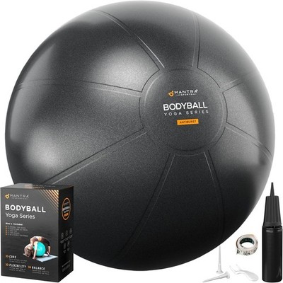 Exercise Ball   Yoga Ball for Pilates & Fitness - Birthing for Pregnancy, Stabil