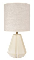 Tischleuchte Klaus DH 25X51 Cm Beige Tischlampe Klemmleuchte