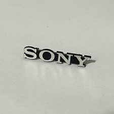 GENUINE SONY BADGE LOGO EMBLEM IN EXCELLENT CONDITION
