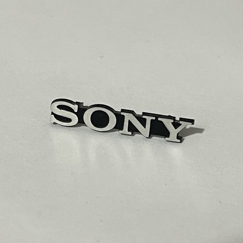 GENUINE SONY BADGE  LOGO EMBLEM IN EXCELLENT CONDITION