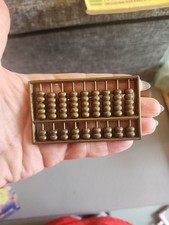 De Colección Miniatura Latón Ábaco Cálculo Matemáticas Oficina Matemáticas Pisapapeles 9 Varas