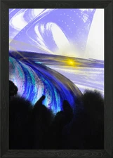 Not all are born a star Framed Wall Art Poster Canvas Print Picture