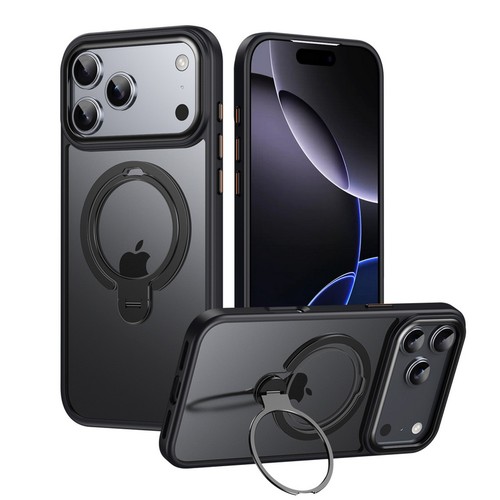 Phone Case For iPhone 17 Pro Max Air 16 15 14 13 Magnet Metal Bracket Hard Cover - Picture 2 of 25